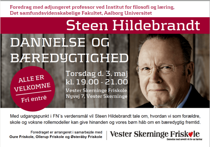 Åbent foredrag med Steen Hildebrandt