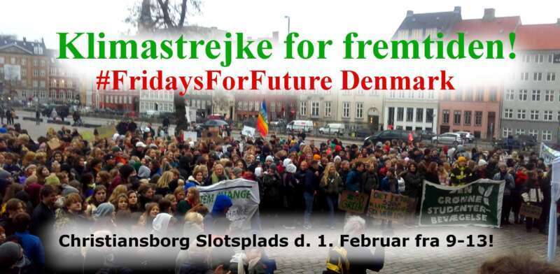 Klimastrejke København 1. Februar!
