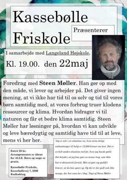 Foredrag med Steen Møller på Kassebølle Friskole